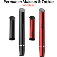 Newest Pro-Wireless Permanent Makeup Machine Eyebrow Tattoo Pen wiht Spare Battery