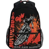 AliExpress NONE Motorcycle Backpack Dirt Bike School Bookbag for Boys Girls Computer Backpacks Book Bag Travel Hiking Camping Daypack