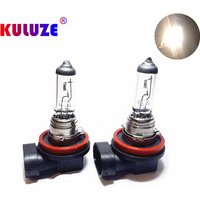 2Pcs H11 Halogen Bulb 3200K Quartz Glass Car Fog Light Auto Lamp 12V55W Halogen Headlight Bulbs White Fog Lights Car Accessories