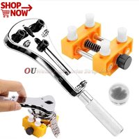 Watch Case Opener Adjustable Screw Back Remover Wrench Steel Three Jaw Open Cover Tool Bottom for Watchmaker Repair Tools Kit