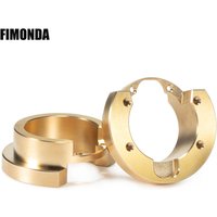 2PCS Brass Portal Cover Weight Knuckle Weights Rings for 1/10 RC Crawler TRX4 TRX-4 Defender Bronco TRX6 G63