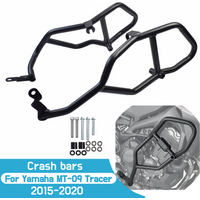For Yamaha MT09 Tracer 2015-2020 Crash Bars Engine Guard Tracer 900 GT 2018-2020 FJ09 Frame Bumper Falling Protector Accessories