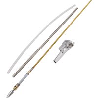 RC Boat Flexible Shaft Strut 4mm 400mm Shaft CW CCW Bearing Strut Stinger for RC Boat Speed MONO VEE Oval Catamaran Hydroplane