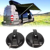 Universal Strong Suction Cups Black Heavy Duty Outdoor Travel RV Camping Awning Sunshade Canopy Lock Replacement Parts