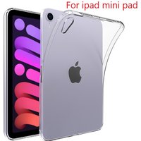 Clear Soft Silicone TPU Case For iPad Mini7 8.3in Mini 6 Mini4 Cover Shell For iPad mini3 mini2 7.9inch 2015 2019 Tablet PC Bags