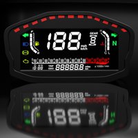 Compteur de vitesse GPS universel pour moto, compteur kilométrique numérique, carburateur à injection électrique, voyage multifonction, AD RPM