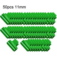 50Pcs Greenhouse Clamps Clips Plant Stakes Pipe Clamps For Outer Diameter Shed Film Row Cover Shading Netting Tunnel Hoop Clips