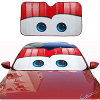 Car Windshield Sunshade Cartoon Window Foils 5 Colors Eye P ixar Heated Windshield Sunshade 130x70cm Car Solar Protect