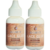 38ml/1.03fl.oz Waterproof Lace Wig Glue - Extremely Hold, Invisible, Quick Dry & Easy Removal - No Odor Hair Adhesive for Wigs