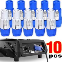 For Powercon 3 Pin Speaker Connector 20A Plug Male Adapter for Stage Light LED Screen Audio Equipment Input/Output Converters