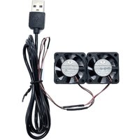 2 in 1 3010 30mm 3cm Fan 5V Heat Dissipation CHA3005CS Mini Slim Set-Top Box USB Mute Dual Fan