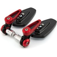 Rétroviseurs de moto universels, 7/8 pouces, 22mm, extrémité de barre en aluminium, guidon de moto, rétroviseurs latéraux