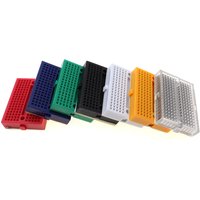 1PCS SYB-170 Mini Solderless Prototype Breadboard 170 Tie-points 35*47*8.5mm for Diy Kit Whit Blue Green Yellow Black Red