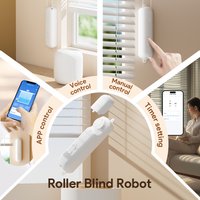 ORYZIC Tuya Zigbee Roller Blind Robot Smart Curtain Motor Controller Voice Control Work with Alexa Google Home Hub Required