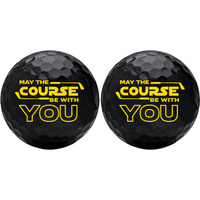 2 Count Funny Golf Balls Gift Set Funny Novelty GolferPresent for Men Dad Golfing Fan One Standard Size Unit