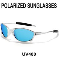 Men And Women Polarized Sunglasses Metal Frame Glasses With UV Protection for Outdoor Sports Cycling Running Hiking Driving