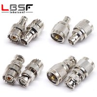 BNC to UHF Head Female to Male UHF to BNC Antenna Adapter Q9 Head to UHF Male to Female
