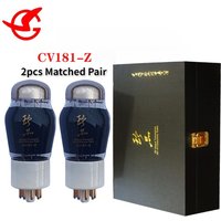 CV181-Z Vacuum Tube Replacement 6SN7 CV181 6N8P 6H8C ECC32 CV1998 HIFI Audio Valve Tube Matching Quad