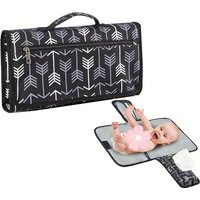 Baby Changing Pad. Portable Changing Pad for Baby Diaper Bag or Changing Table Pad. One-Hand Diaper Change Pad. Baby Shower Gift