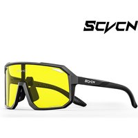 AliExpress SCVCN Yellow Polarized Sunglasses for Driving Night Vision Cycling Glasses Fashion MTB Mountain Bike Men Women Casual Glasses