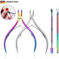 Coupe-ongles professionnel en acier inoxydable, outil de manucure et pédicure
