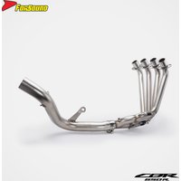 For Honda CBR650 CBR650R CB650R CB650F 2014-2026 Full Exhaust System Dual O2 Sensor Slip On Front Pipe Motorcycle manifold
