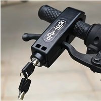 AliExpress Mini Electric Vehicle Bike Anti-Theft Lock Bicycle Brake Handlebar Grip Cycling Horn Throttle Lock for Scooter Motorcycle