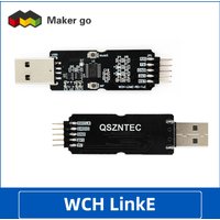 WCH LinkE Online Download Debugger Support WCH RISC-V Architecture MCU/SWD Interface ARM Chip 1 Serial Port to USB Channel