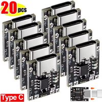 1-20 Stück TP4056 3,7V Lithium-Akku Lade- und Entladegerät mit Schutzfunktion Typ-C USB Typ C Li-Ionen-Akku Ladeboard