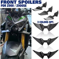 Front Spoilers For Kawasaki Z900 Z900SE 2025+ Front Lip Wind Wing Cover Aerodynamics Fairing Winglets Front Headlight Extension