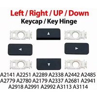 Replacement Left Right UP Down Arrow Keycap Key Hinge for MacBook Pro A2141 A2442 A2485 A2251 A2179 A2337 A2338 A2681 Keyboard