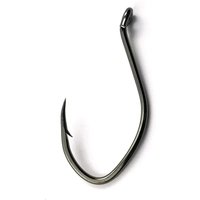 20PCS High Carbon Steel V Shape Catfish Hook Offset Barbed Sea Bass Fishing Hook 8 6 1/0 2/0 3/0 4/0 6/0 8/0