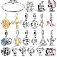 2026 S925 Sterling Silver Spider Super Man Charm Bead Fit Original DIY Marvel Bracelet Women's Pendant Jewelry Gifts