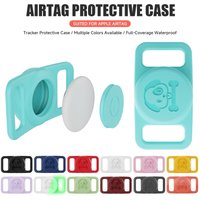 Waterproof Silicone for AirTag Pet Collar Holder Dog Cat Hidden Loop GPS Finder AirTag Dog Collar Anti-Lost Tracker Accessories