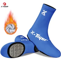 AliExpress X-TIGER Winter cycling overshoes fleece-lined Unisex Bike Shoes Professional Cycle overshoes shoes cover Cycling accessories