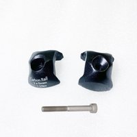 Pince de tige de selle en carbone ovale 7*9mm, pièces de Rail de selle en carbone, pince de tige de selle adaptée à l'utilisation de vélo de route en carbone
