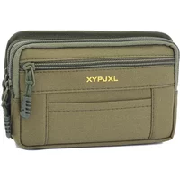 Men's Waterproof Tactical Waist Pack with Molle System - Nylon Bum Bag for Outdoor Military Sport Hunting Mobile Phone & Travel