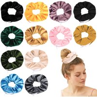 Sight Secret Hair Tie Hair Scrunchie Hidden Storage Compartment With Zip Stash Pocket Travel Diversion Stash Safe Container