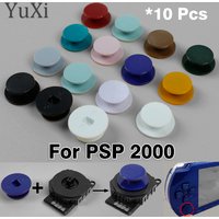 10Pcs 3D Analog Joystick Grip Caps For PSP 2000 Thumbstick Button Cover Colorful For PSP2000 Console Replacement Parts