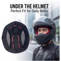 AliExpress NONE Helmet Pad, Road Bike, Mountain Bike, Motorcycle Helmet Pad, Breathable and Detachable Helmet Pad