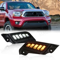 Pour Toyota Tacoma 2012 2013 2014 2015 LED feux diurnes DRL feux diurnes blancs jaune clignotant lampe 12V accessoires de voiture