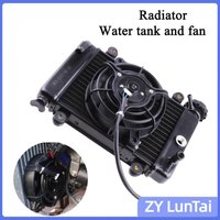 150cc 200cc 250CC Water Cooling Engine Cooler Radiator For Motorcycle Moto Quad Bike 4x4 ATV UTV Buggy Spare Parts