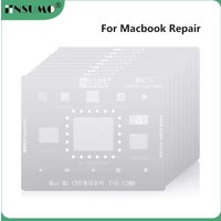 AMAOE BGA Reballing Stencil for Macbook Pro A2159 339S00616 CB3217B12 CD3215B03 A1989 SSD DDR CPU WIFI Steel Mesh Repair Tool