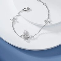 Classic Mozambique Butterfly Bracelet High Edition Light Luxury Butterfly Bracelet Women's Birthday Gift