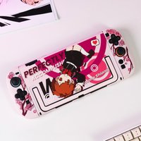 Anime Hamuko Switch Protective Case Dock Shell for Nintendo Switch 2/OLED Controller Joy-Con Cover Lite Soft Case Girl Gift