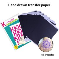 Reusable Handwritten Tattoo Transfer Paper 100/15 Bag Spirit Master Tattoo Paper A4 Size Thermal Stencil Carbon Copier Paper