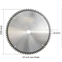 10 inch woodworking saw blade table cutting machine circular disc fine alloy steel head 250mm