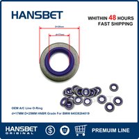 5PCS Genuine OEM A/C Line O-Ring 64539284019 For BMW 1 23 4 5 6 7 8 Series i3 i8 X3 X4 X5 X6 X7 Z4 MINI HANSBET