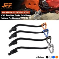 CNC Rear Foot Brake Pedal Lever For Husqvarna TC TE TX FC FE FX FS125-501 For KTM SX SXF EXC EXCF XC XCF XCW 2008-2016 Motocross