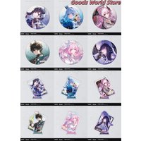 Original Hysilens Cerydra Evernight Danheng Cyrene Constance The Dahlia Badge Acrylic plaque ornament mIHOYO Honkai Star Rail